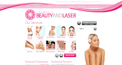 Desktop Screenshot of cosmeticbeautyandlaser.com.au